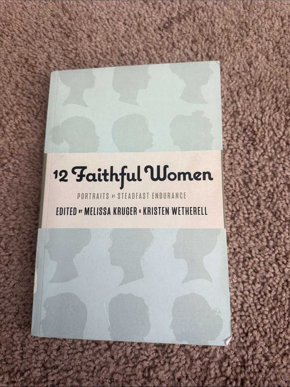 12 Faithful Women — Light Blue & Cream Hardcover